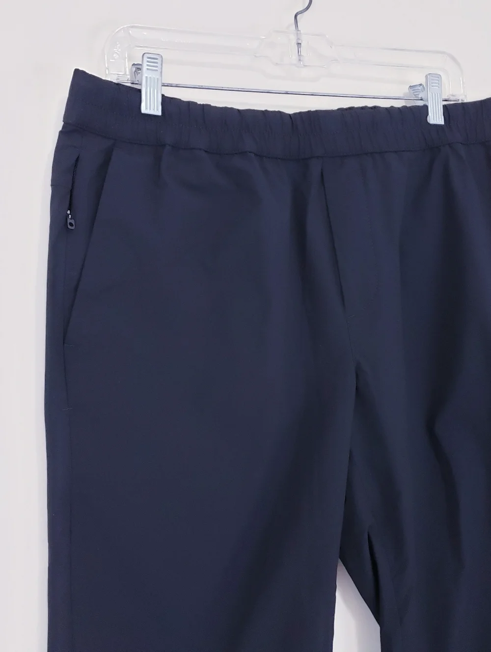 Banana Republic Mens Stretch Tech Jogger Slim Fit Black Size Medium
